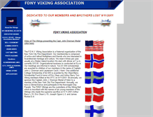Tablet Screenshot of fdnyvikings.org